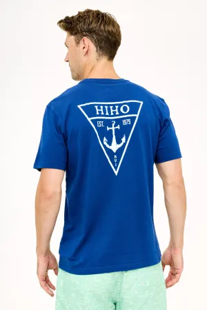 1979 Pennant T-shirt - Racing Blue