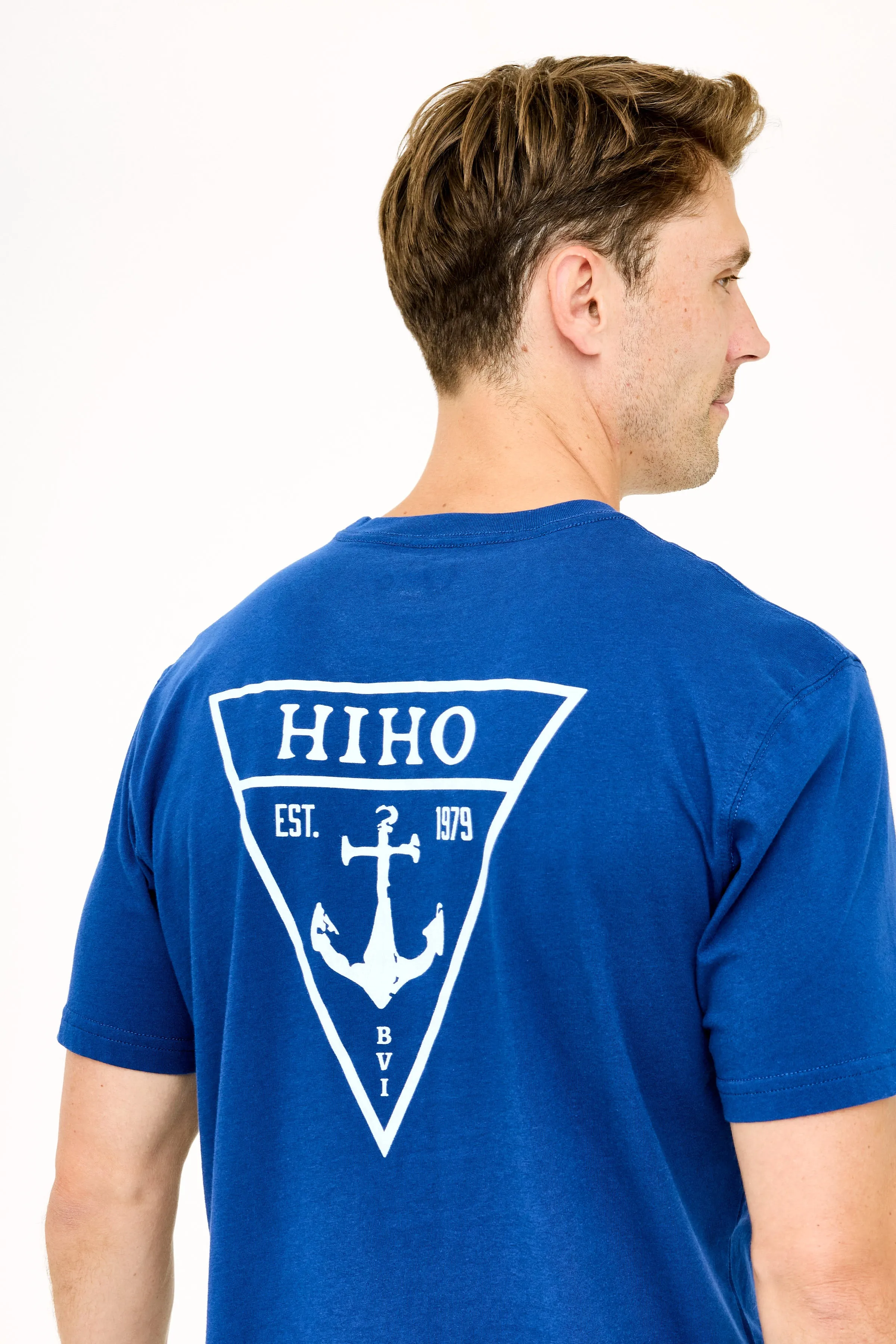 1979 Pennant T-shirt - Racing Blue
