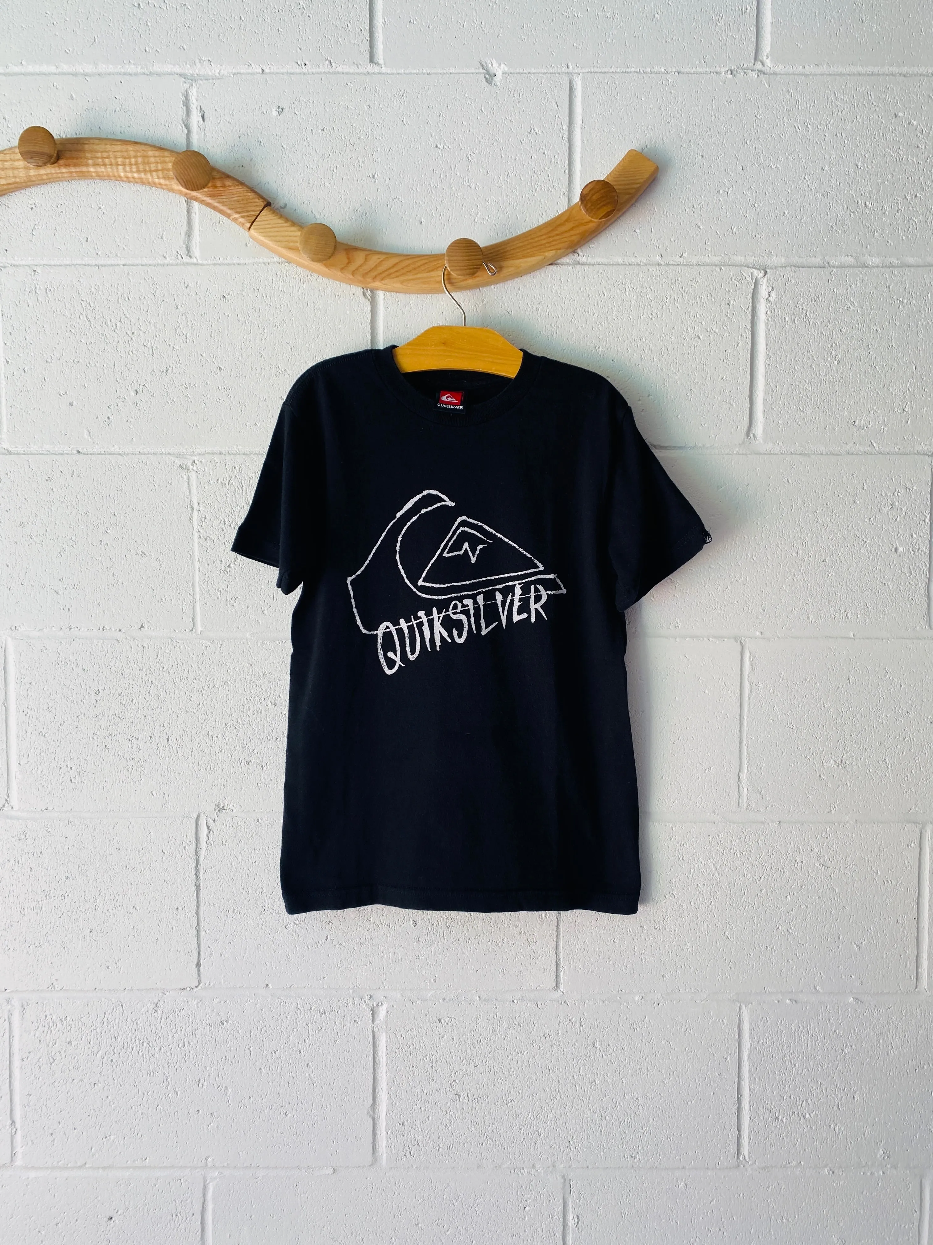 Black Graphic Tee, 8-9 years (SM)