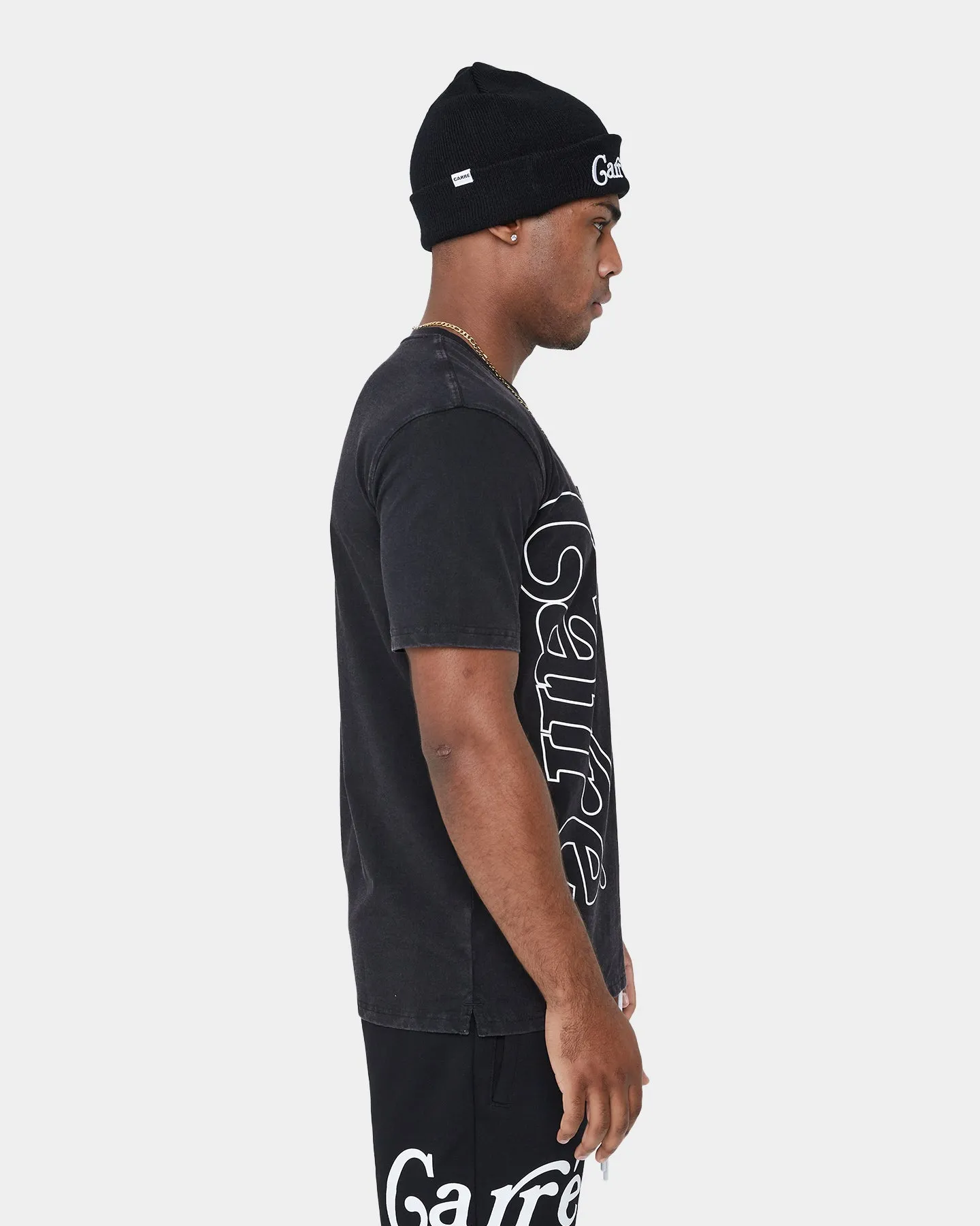 Carré Volle Pocket Short Sleeve T-Shirt Washed Black