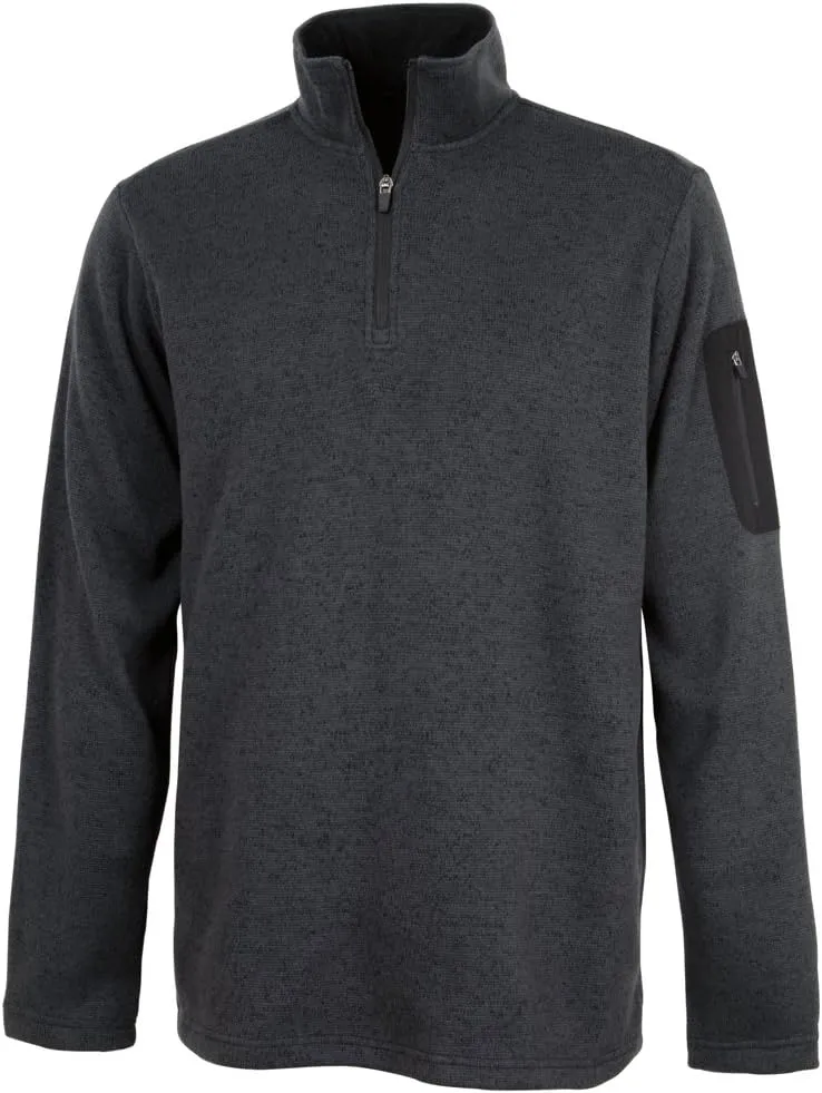 Charles River Apparel Men's Heathered Fleece Pullover