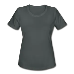 Customizable Women's Moisture Wicking Performance T-Shirt add your own photos, images, designs, quotes, texts and more