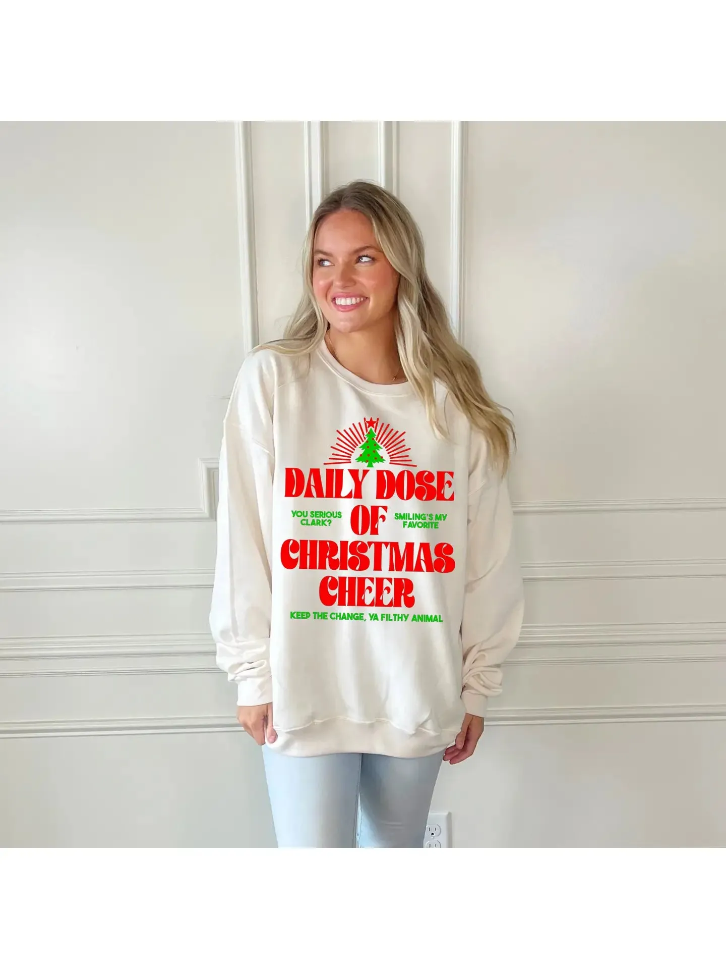 Daily Dose Of Christmas Cheer Crewneck