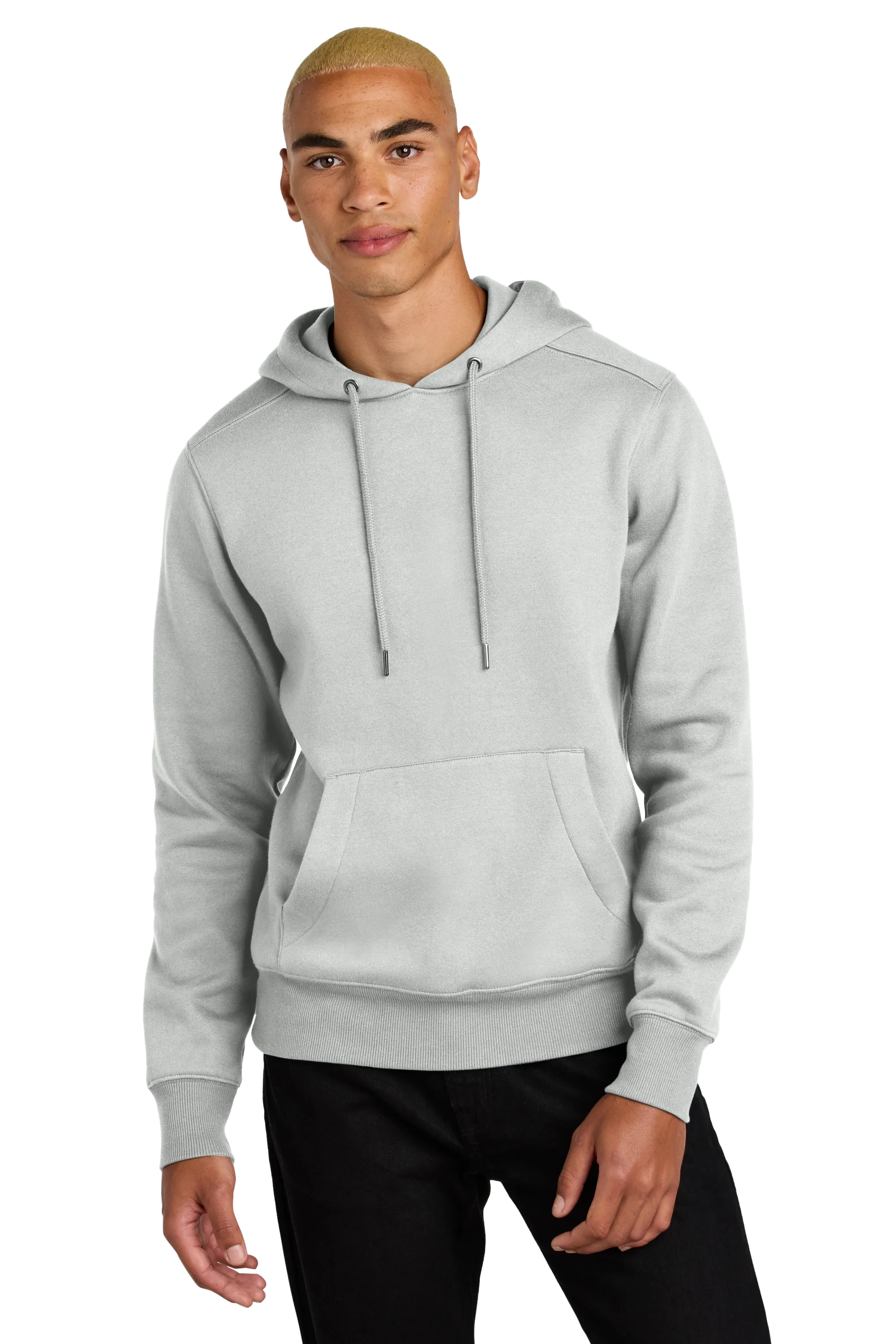 District Perfect Weight Fleece Hoodie - Ash