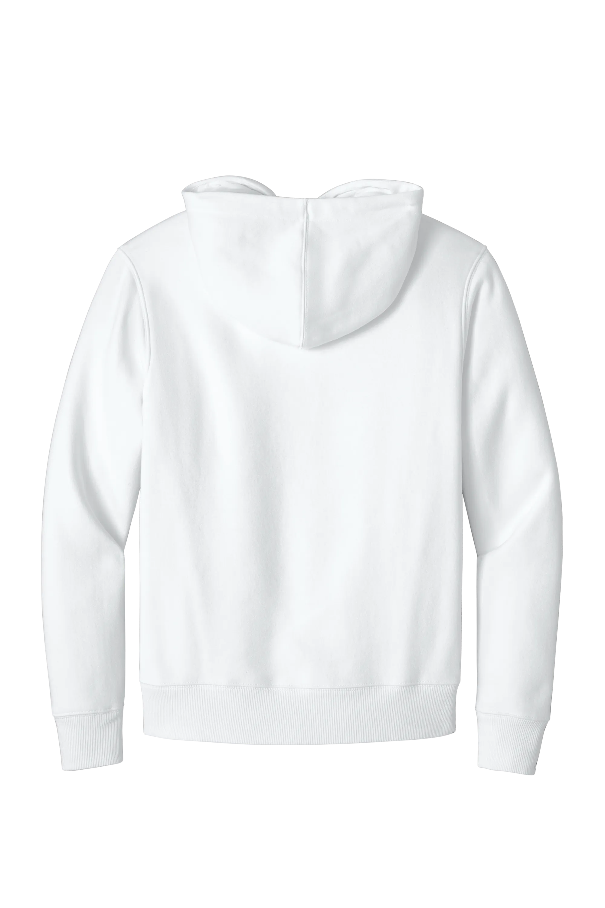 District Perfect Weight Fleece Hoodie - Bright White