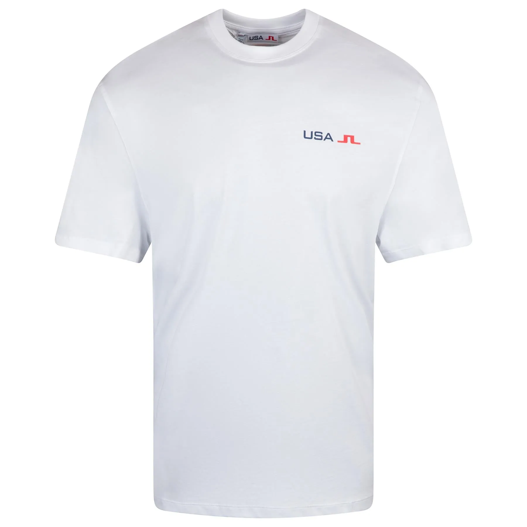 Elie Relaxed Fit Cotton Tee White - SU24