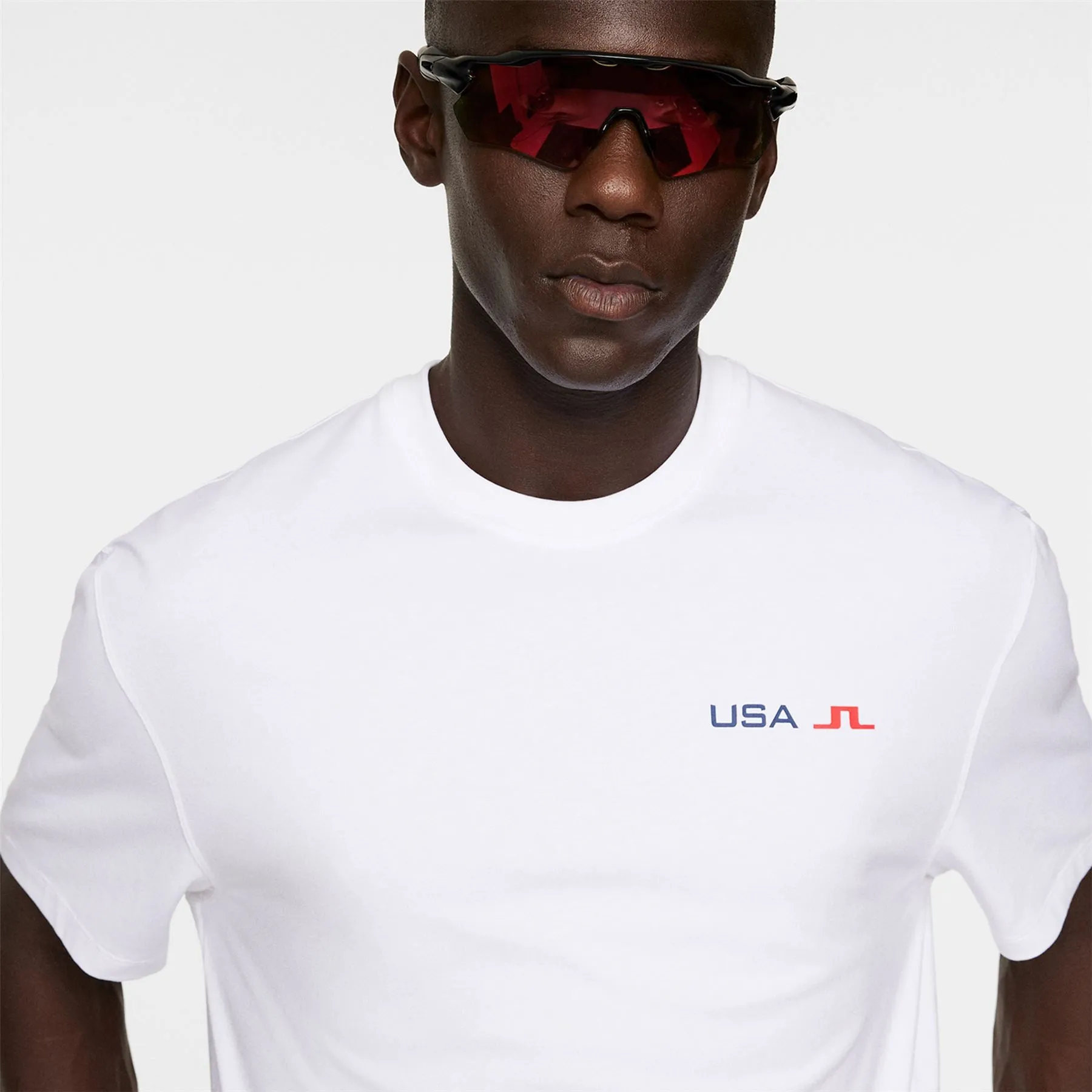 Elie Relaxed Fit Cotton Tee White - SU24