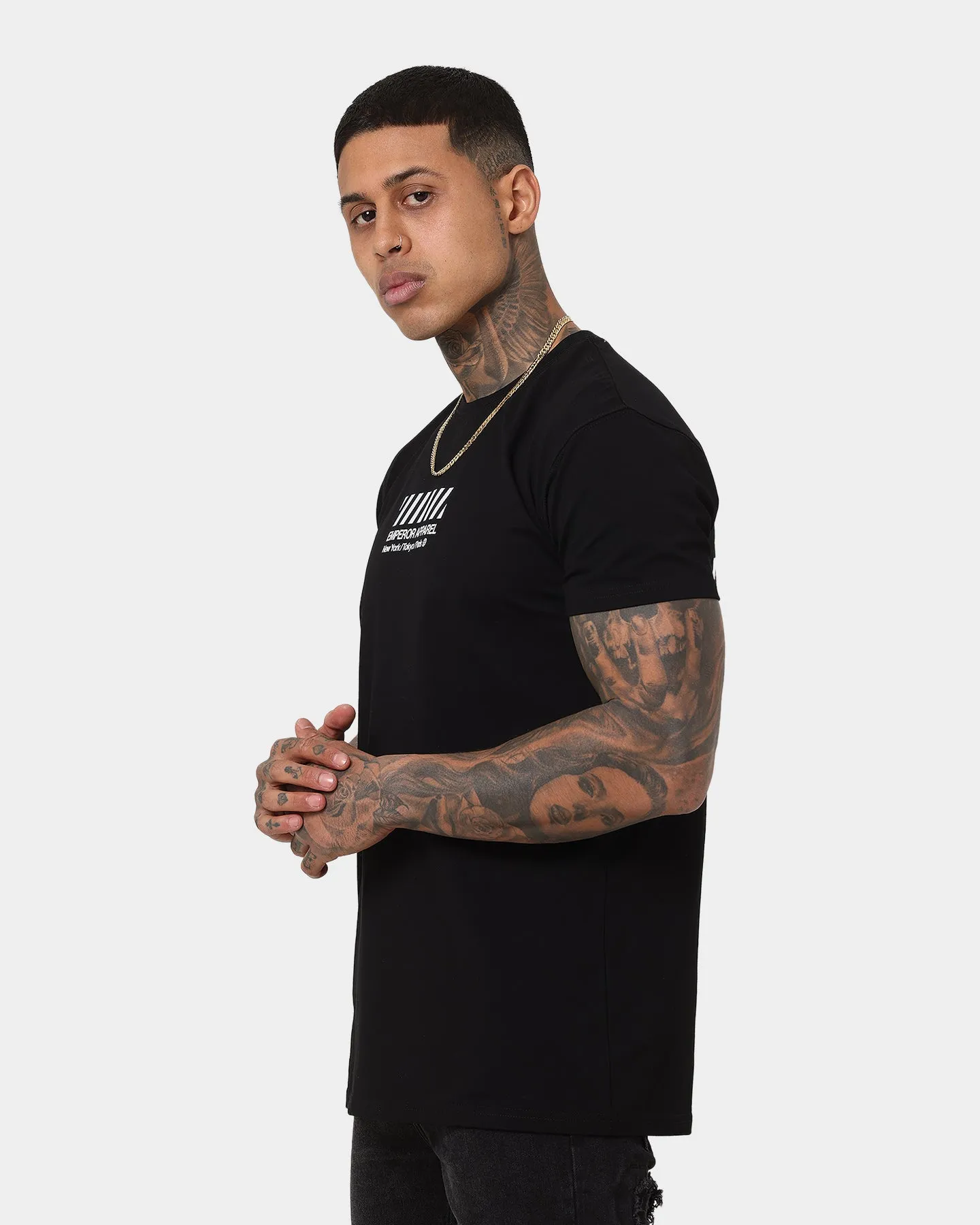 Emperor Apparel Homage Hustle Short Sleeves T-Shirt Black