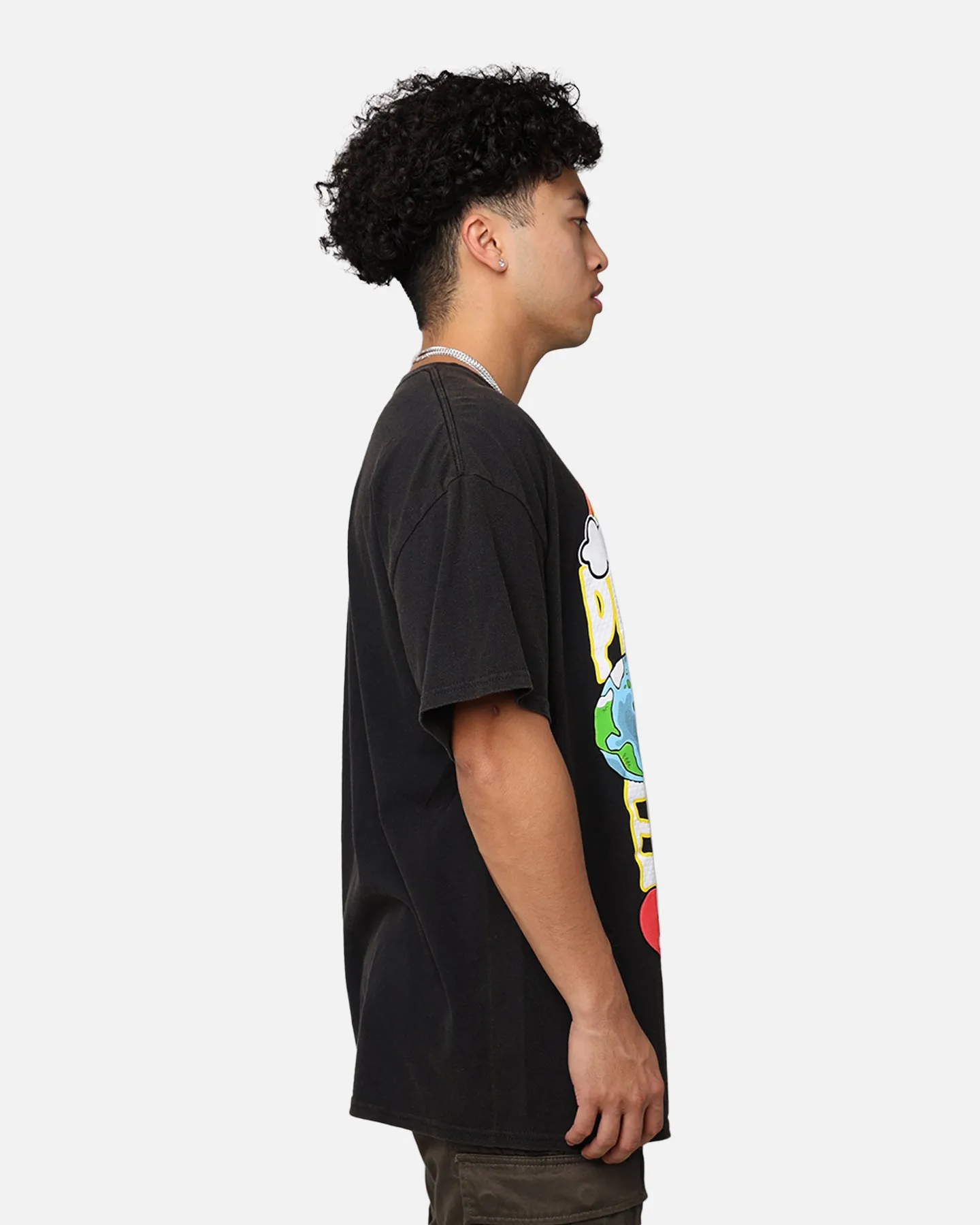 Goat Crew Peace On Earth T-Shirt Black