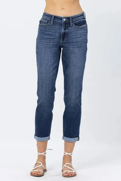 Going Nowhere Judy Blue Boyfriend Jeans FINAL SALE
