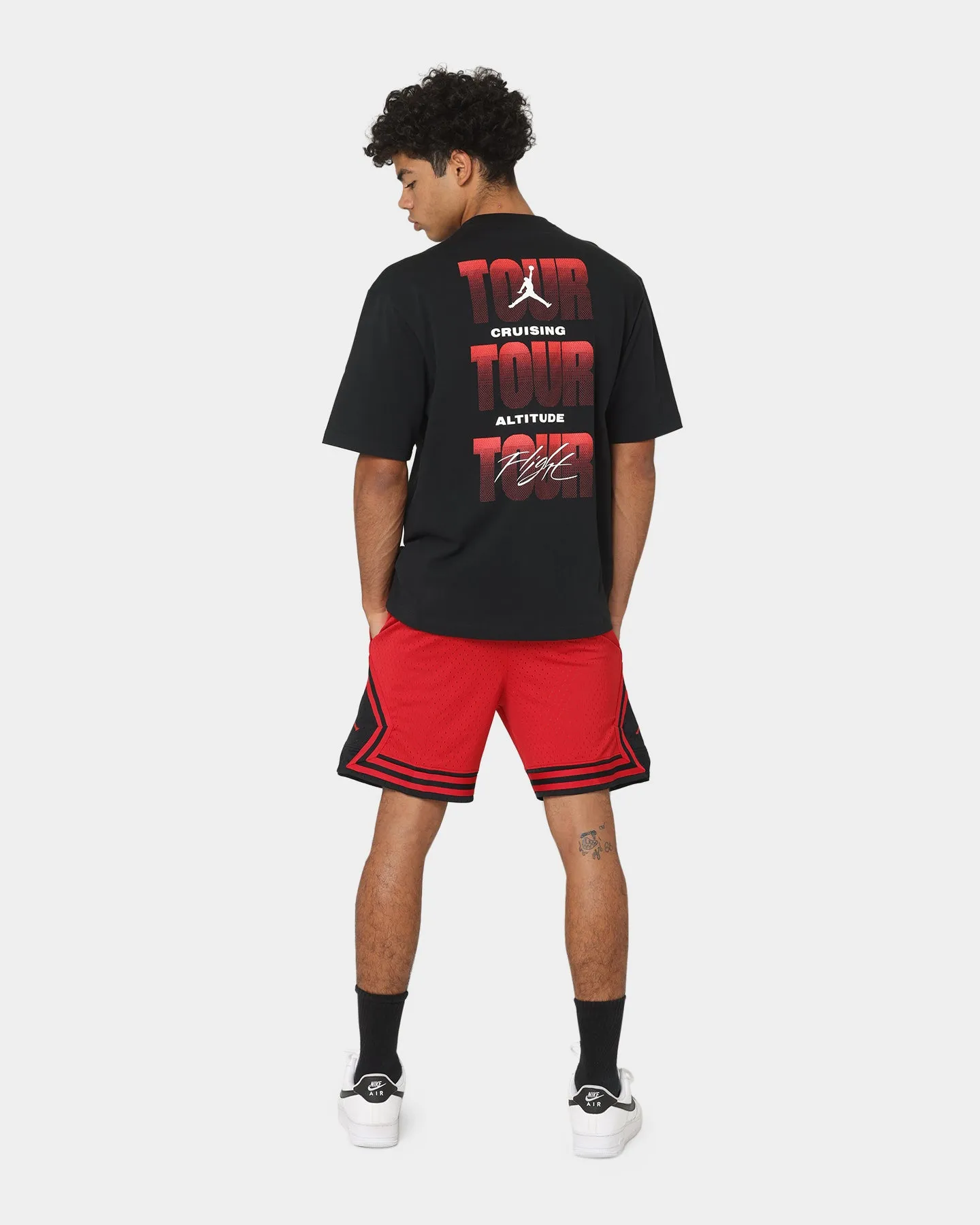 Jordan Flight Heritage '85 Short Sleeve Crewneck T-Shirt Black/Black