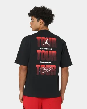 Jordan Flight Heritage '85 Short Sleeve Crewneck T-Shirt Black/Black