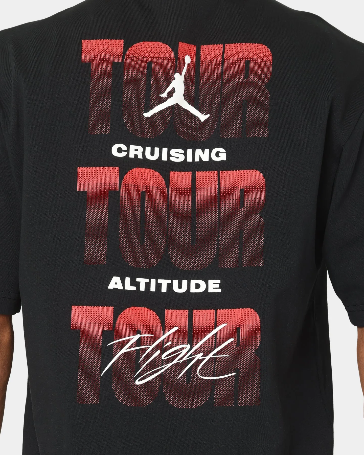 Jordan Flight Heritage '85 Short Sleeve Crewneck T-Shirt Black/Black