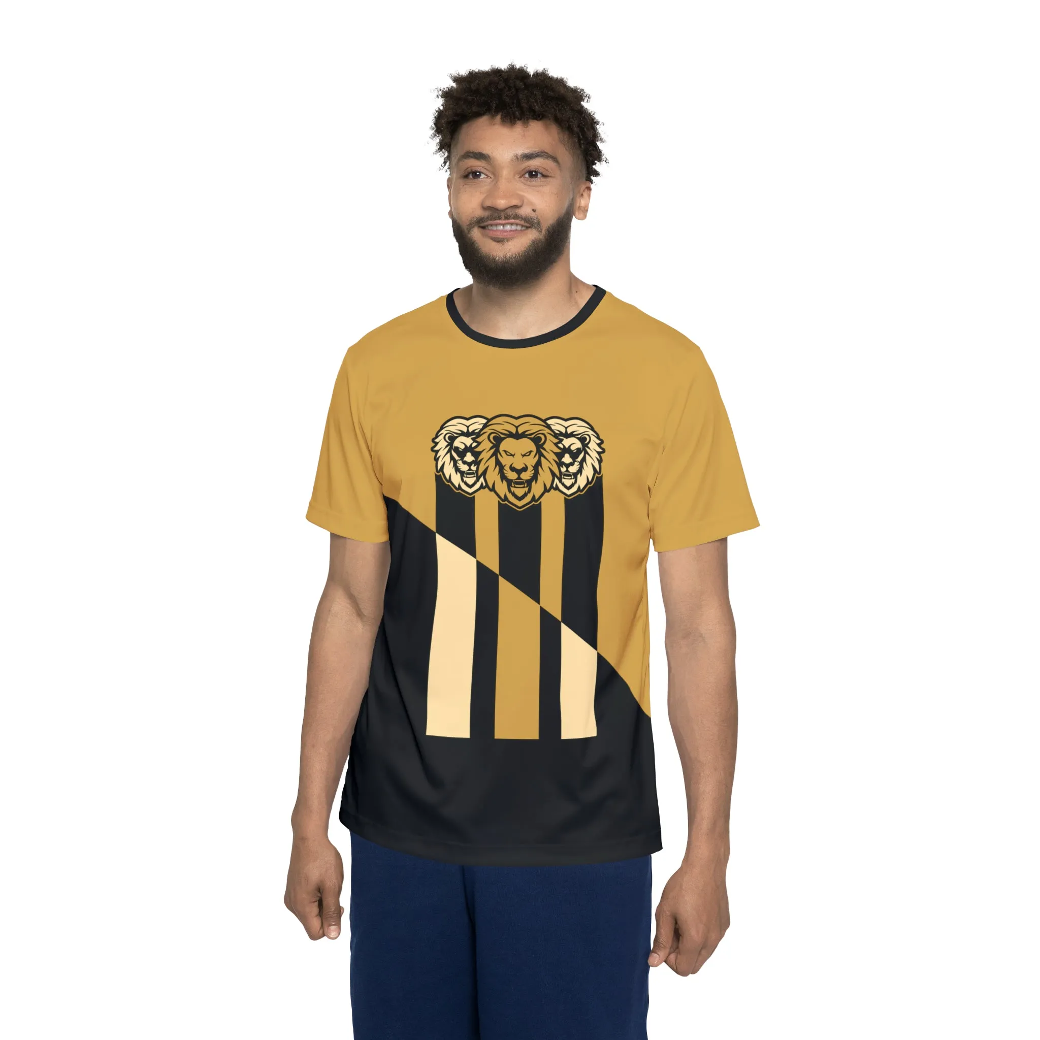 LSG 1 Brown n Black Sports Jersey