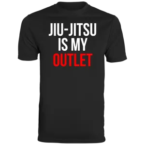 Men's Classic "Jiu-Jitsu Is My Outlet" Loose Rash Guard