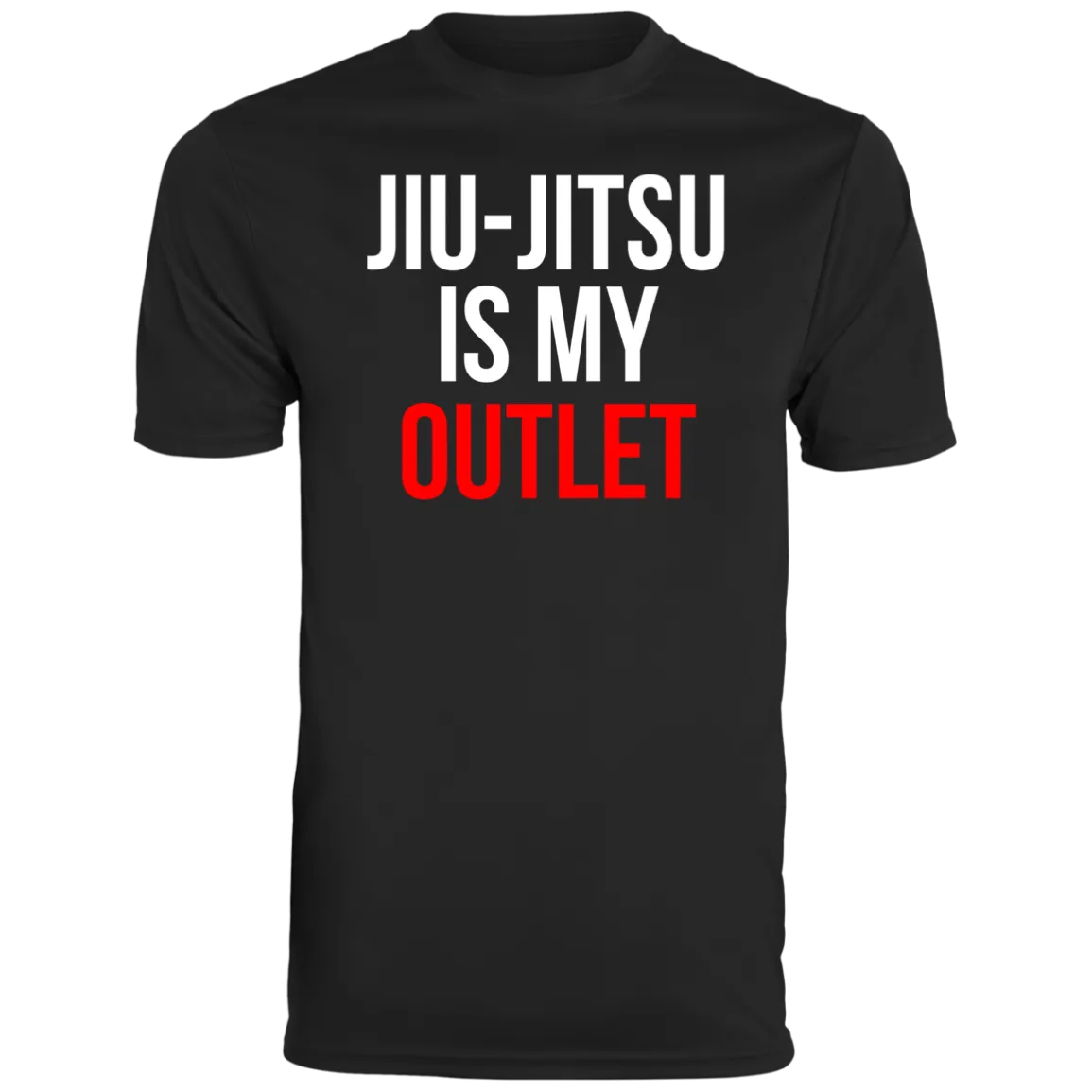 Men's Classic "Jiu-Jitsu Is My Outlet" Loose Rash Guard
