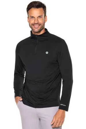 Men's Fairway Golf Pullover | Black