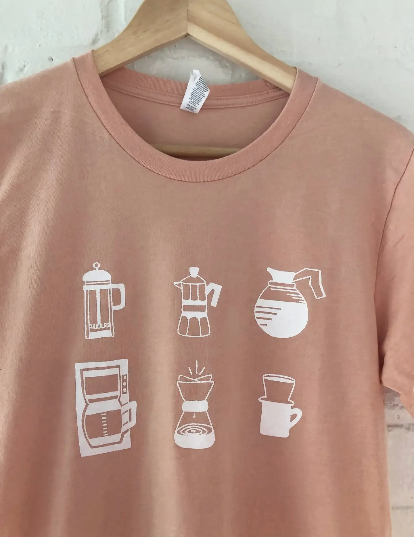 Morning Coffee Sketched Tee