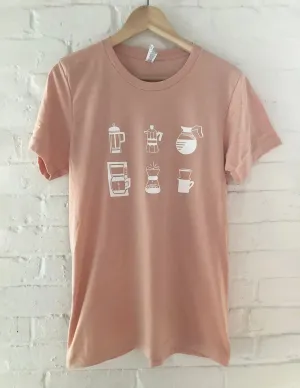 Morning Coffee Sketched Tee