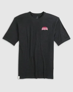 Ohio State Heathered Spencer T-Shirt -  2024 CFP Champions Logo