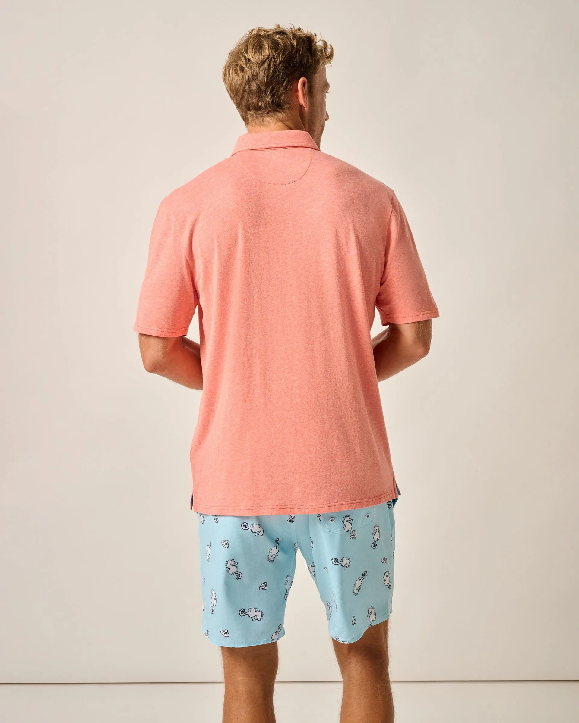 Original 4-Button Polo - Heathered 2.0