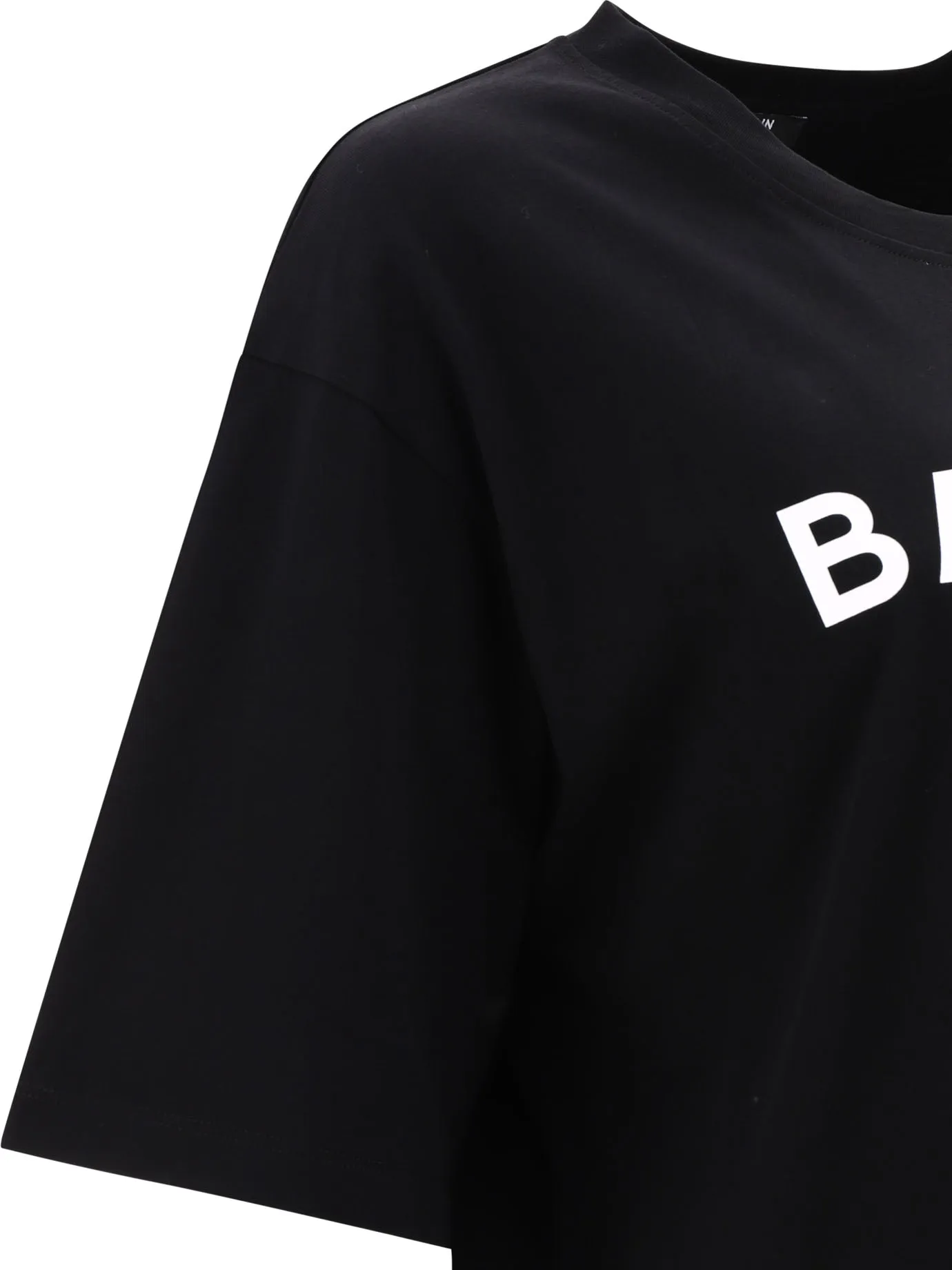 "BALMAIN" CROPPED T-SHIRT