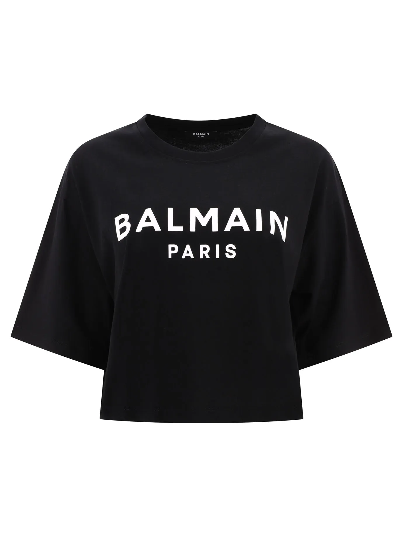 "BALMAIN" CROPPED T-SHIRT