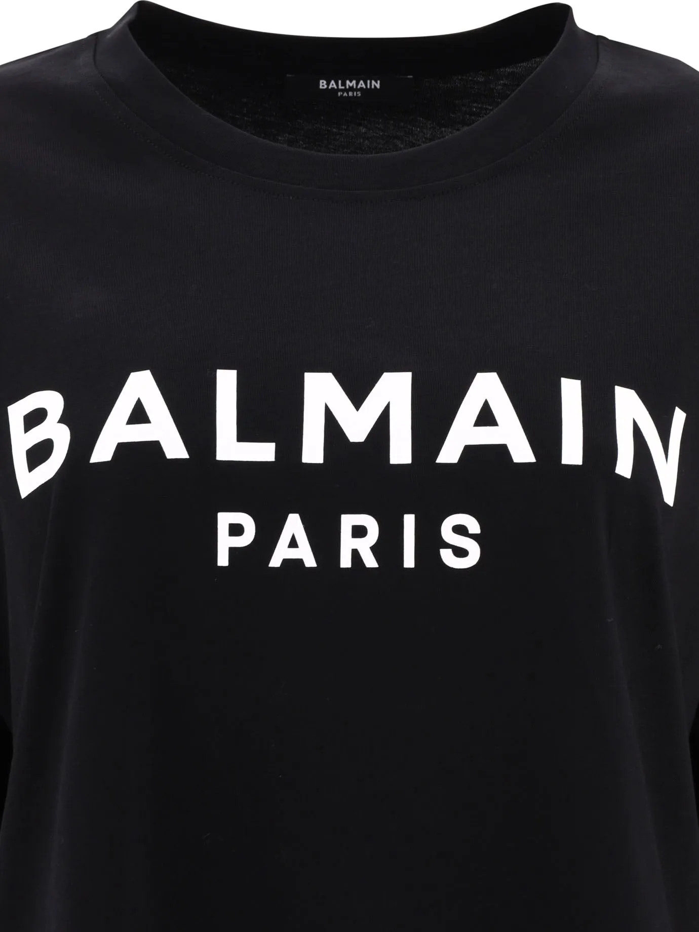 "BALMAIN" CROPPED T-SHIRT