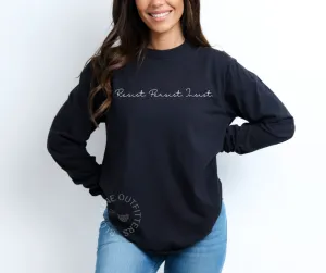 RESIST PERSIST INSIST | COMFORT COLORS LONG SLEEVE TEE