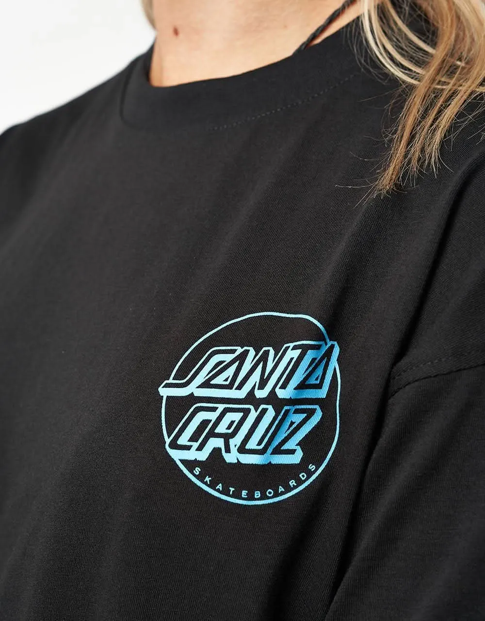 Santa Cruz Dressen Mash Up Opus T-Shirt - Black