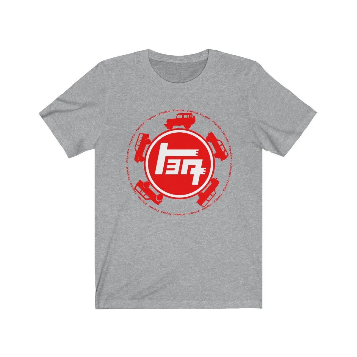 TEQ Toyota Silhouettes Unisex Jersey Short Sleeve T shirt