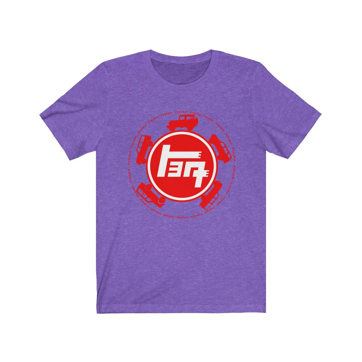 TEQ Toyota Silhouettes Unisex Jersey Short Sleeve T shirt