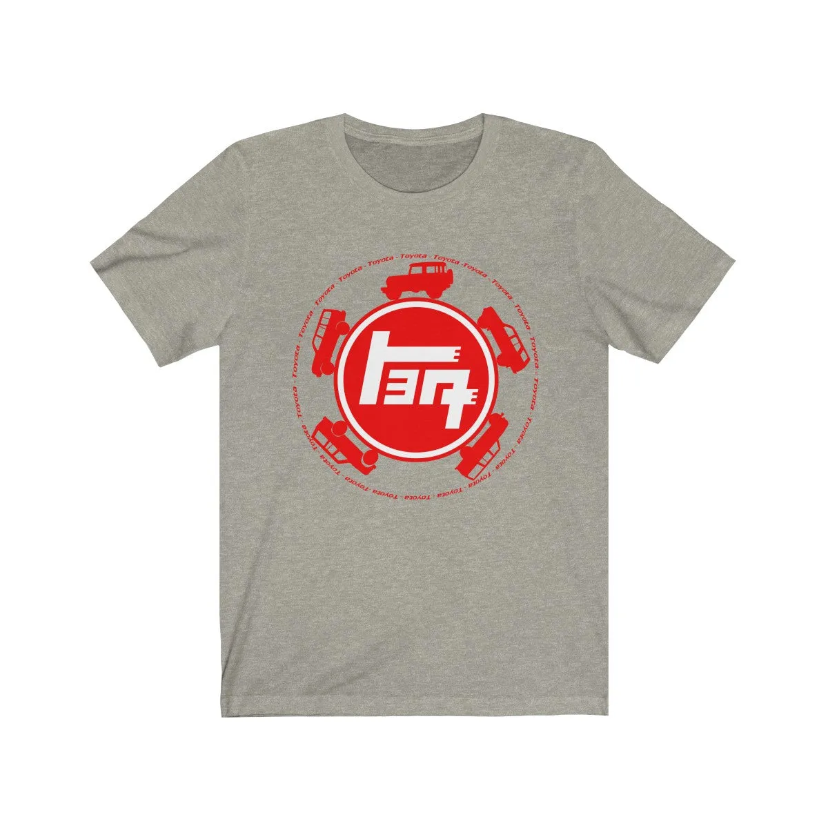 TEQ Toyota Silhouettes Unisex Jersey Short Sleeve T shirt