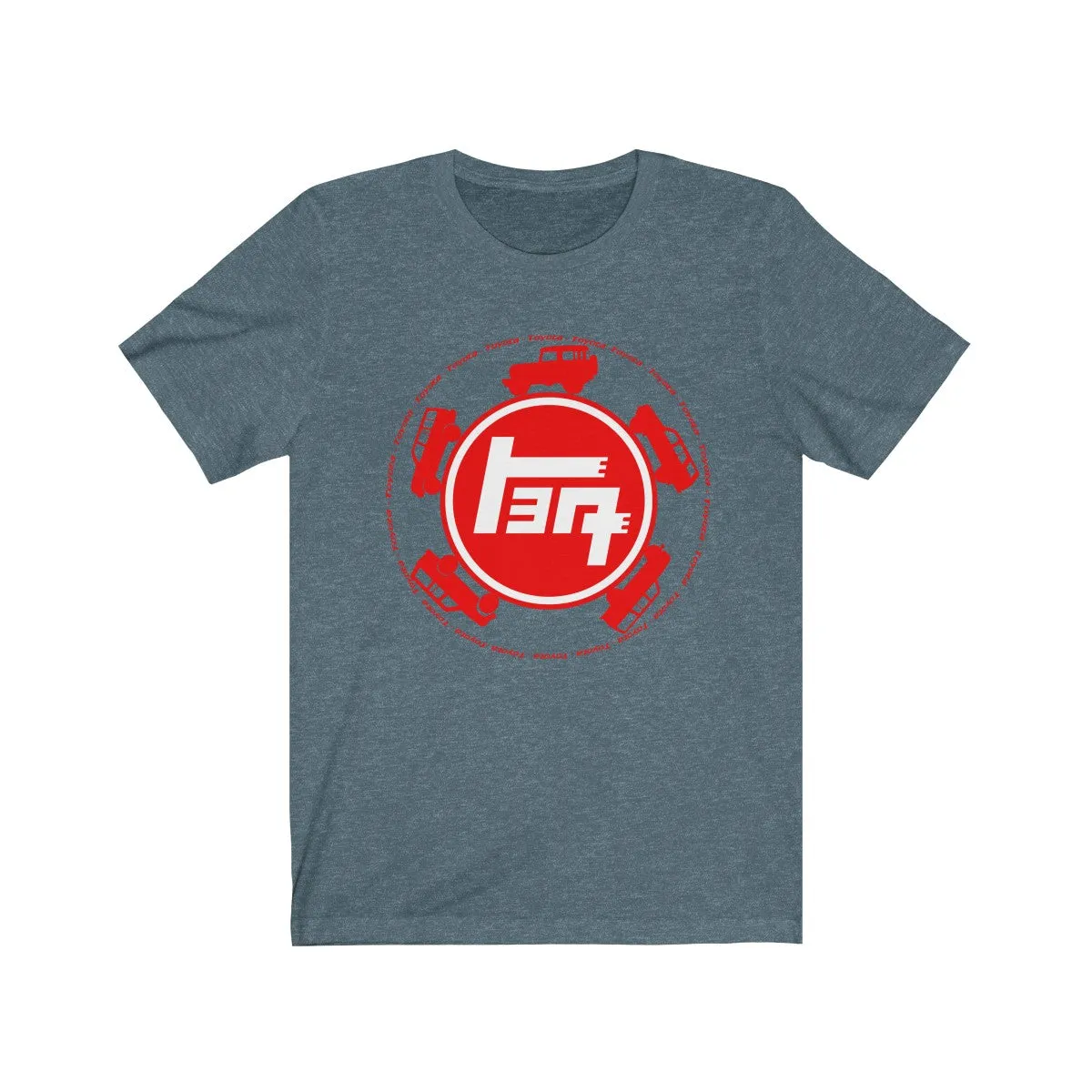 TEQ Toyota Silhouettes Unisex Jersey Short Sleeve T shirt