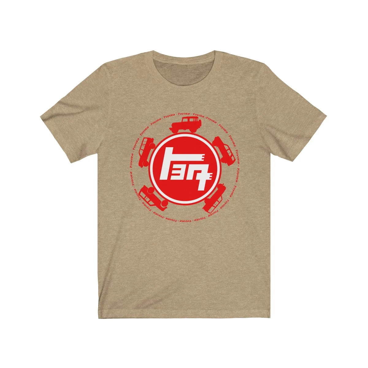 TEQ Toyota Silhouettes Unisex Jersey Short Sleeve T shirt
