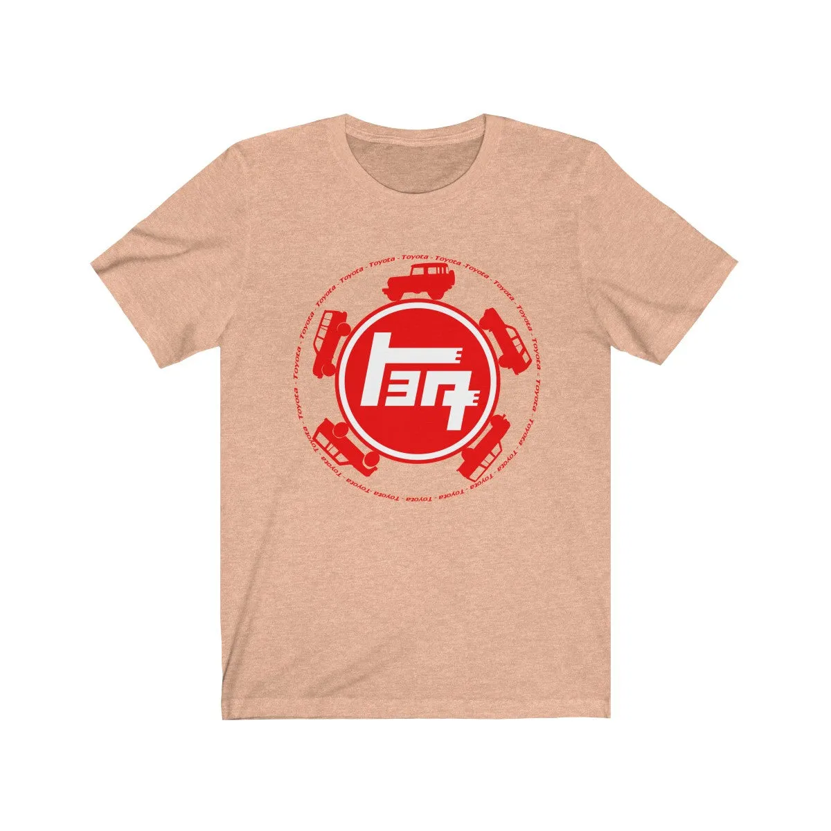 TEQ Toyota Silhouettes Unisex Jersey Short Sleeve T shirt