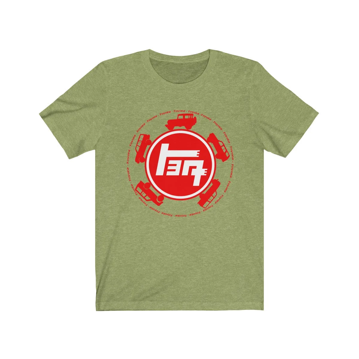 TEQ Toyota Silhouettes Unisex Jersey Short Sleeve T shirt