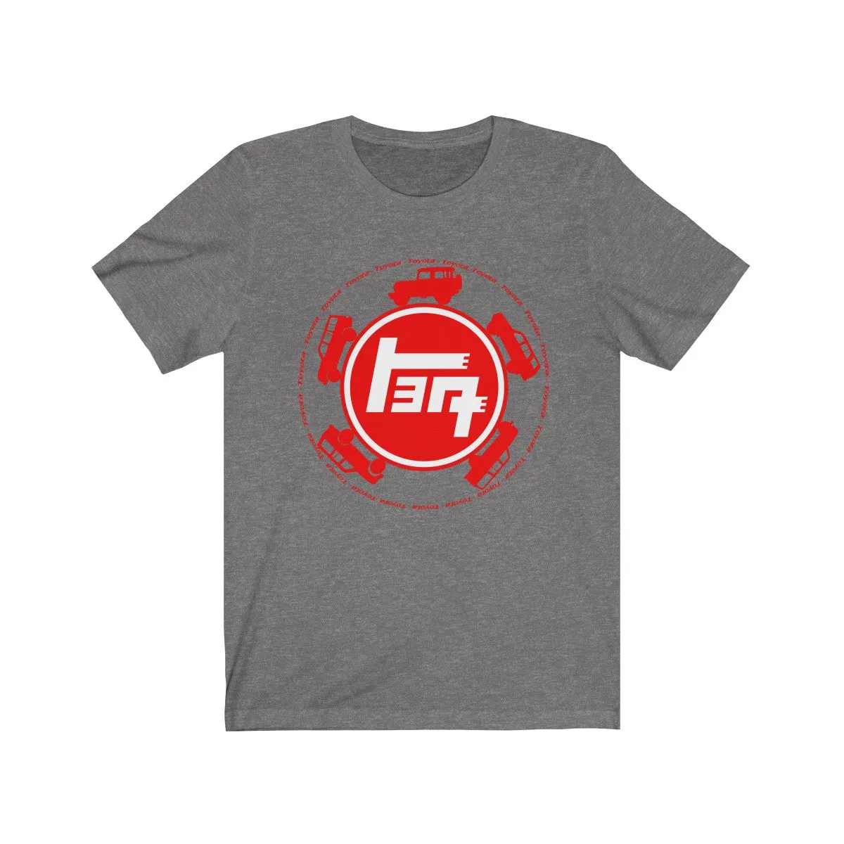 TEQ Toyota Silhouettes Unisex Jersey Short Sleeve T shirt