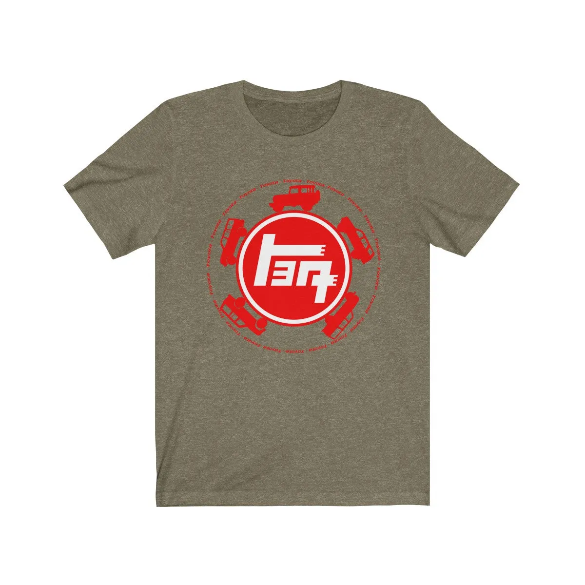 TEQ Toyota Silhouettes Unisex Jersey Short Sleeve T shirt