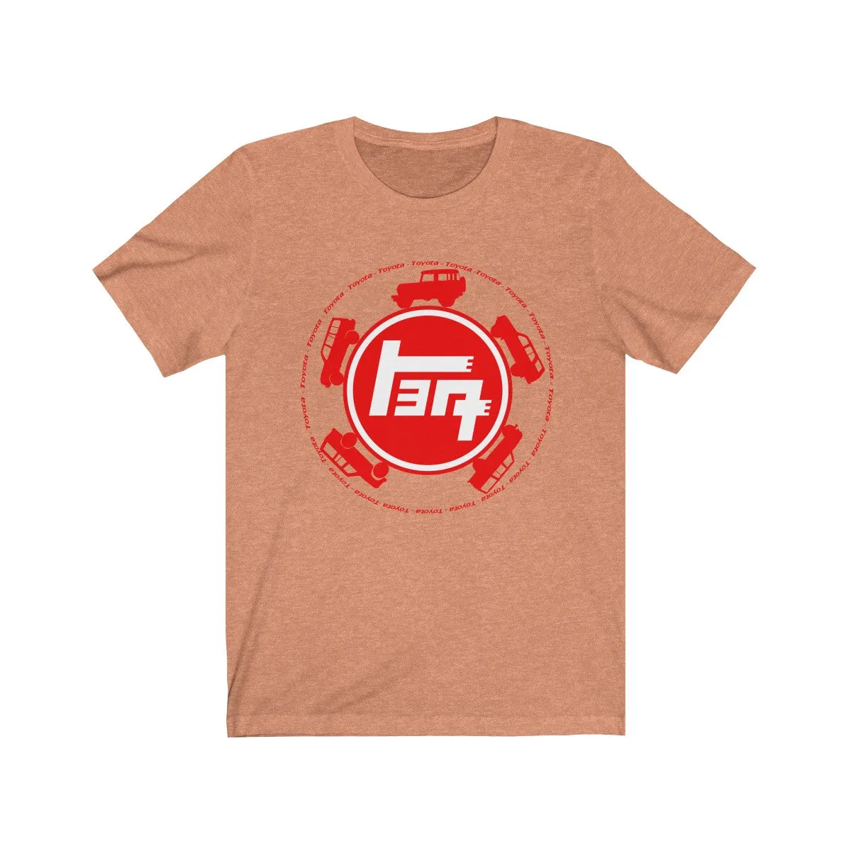 TEQ Toyota Silhouettes Unisex Jersey Short Sleeve T shirt
