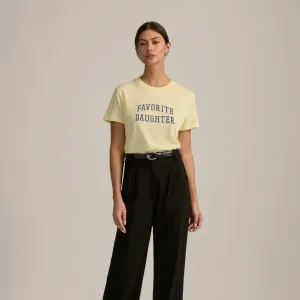 The Cropped Collegiate Tee