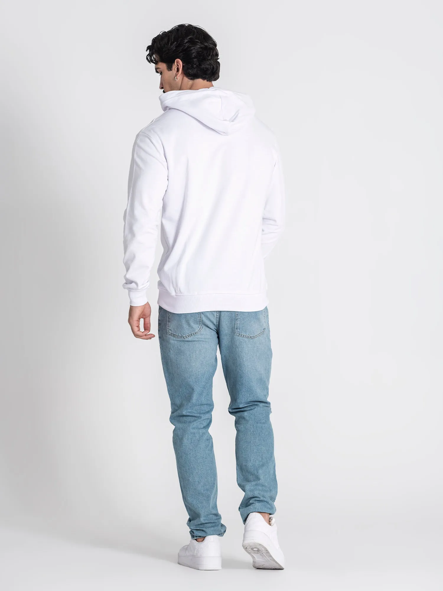 White B-Line Hoodie