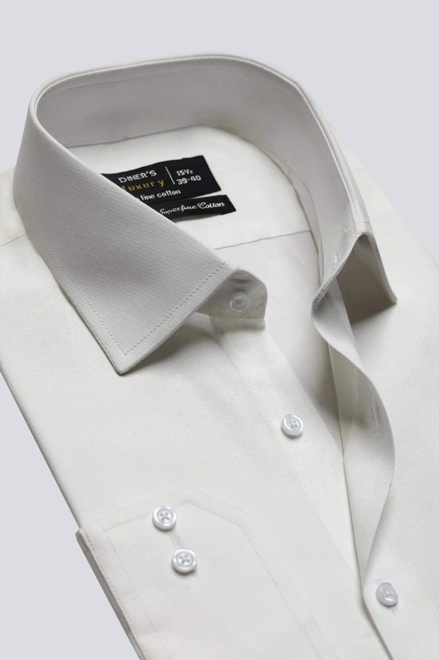 White Plain Formal Shirt