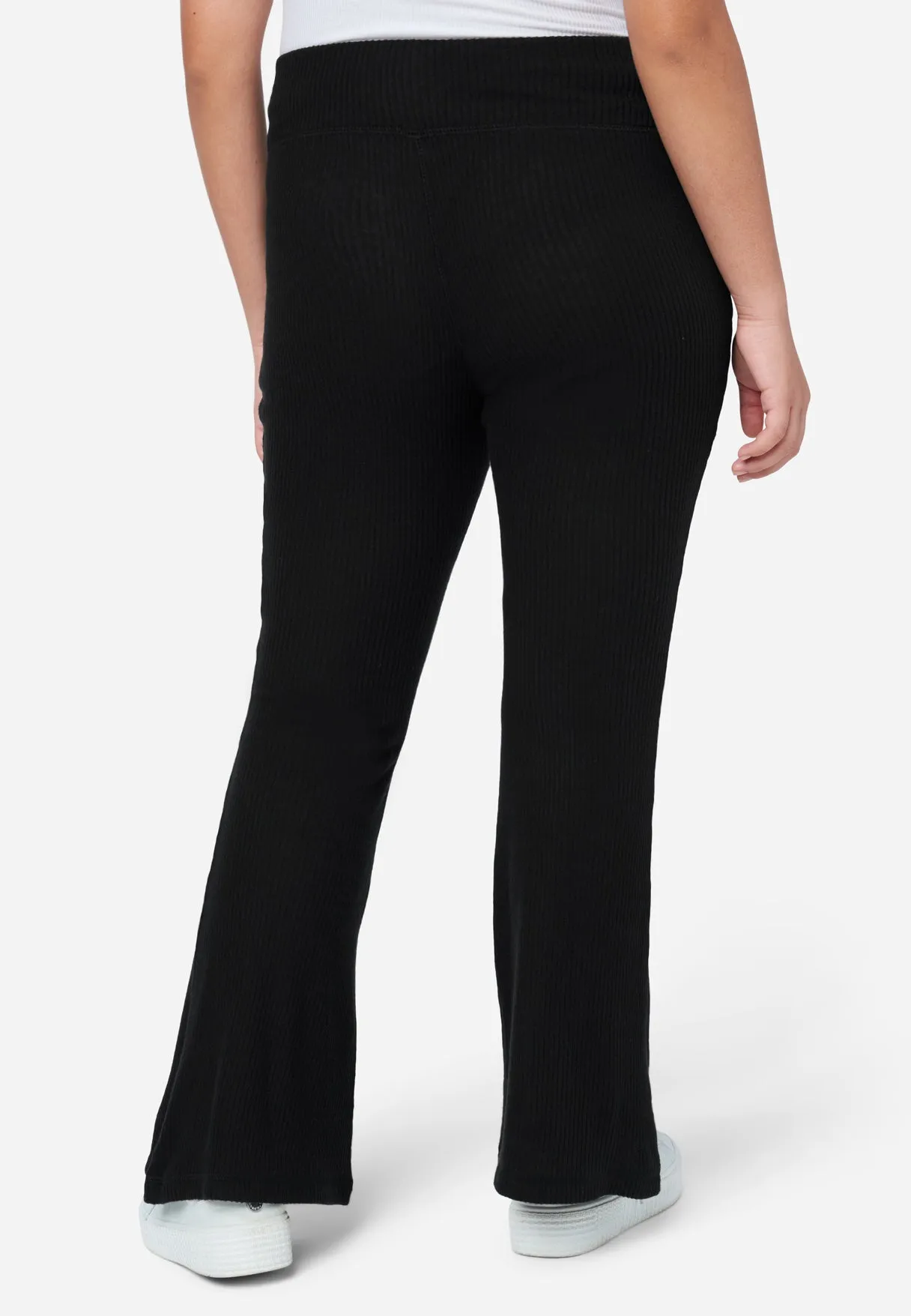Wide-Leg Flare Leggings
