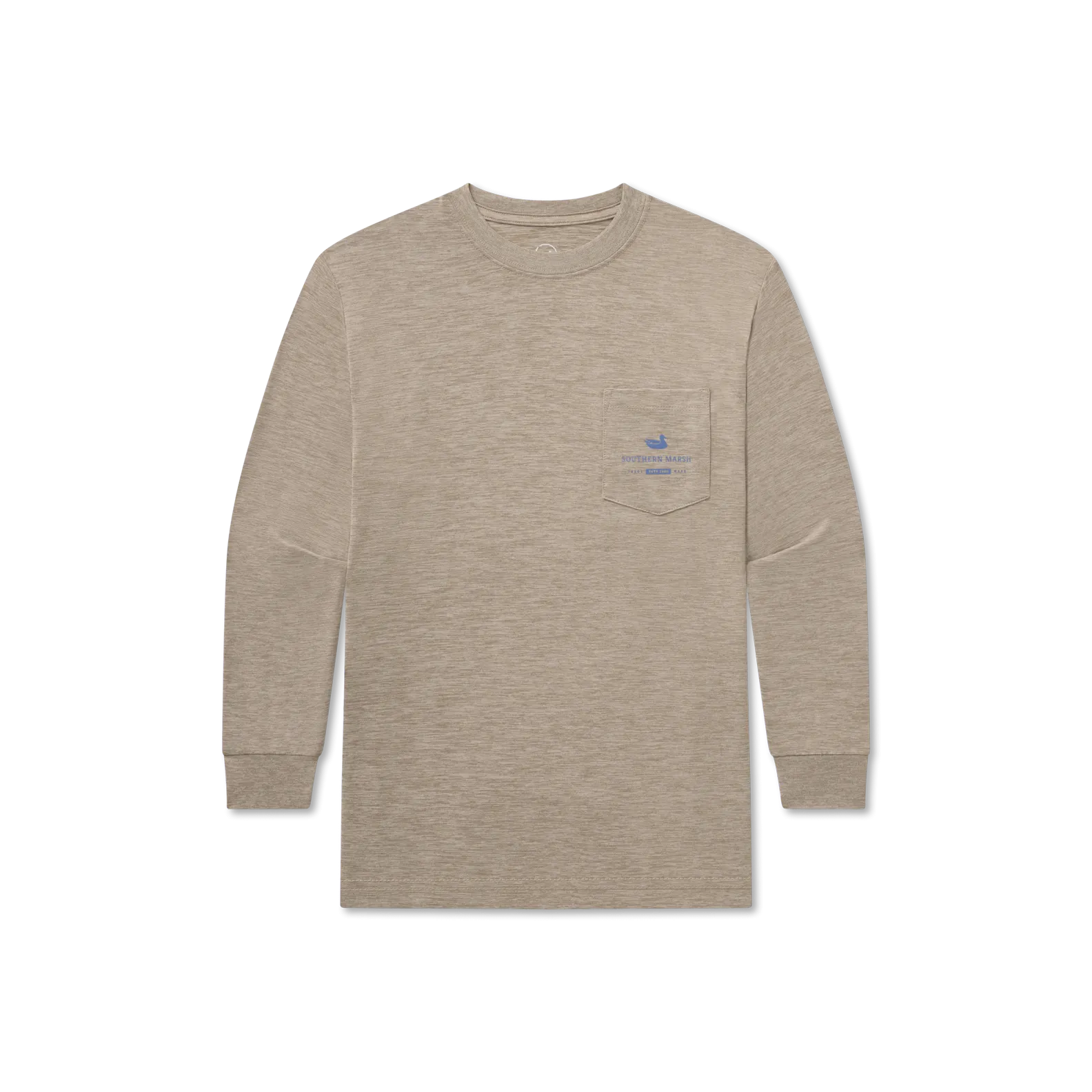 Youth FieldTec Heathered - Deep Sea - Long Sleeve